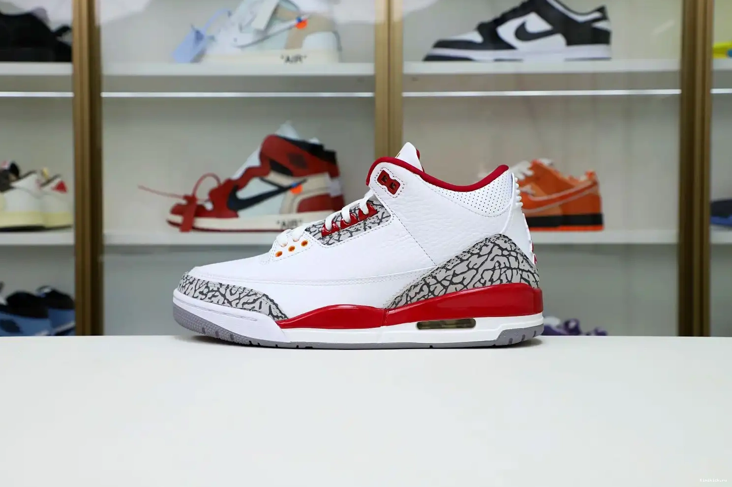 Retro Jordan Red(CT8532-126） Cardinal Kimikick  3 Air 0520